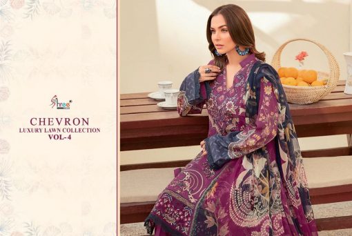 Shree Fabs Chevron Luxury Lawn Collection Vol 4 Salwar Suit Wholesale Catalog 8 Pcs 10 510x342 - Shree Fabs Chevron Luxury Lawn Collection Vol 4 Salwar Suit Wholesale Catalog 8 Pcs