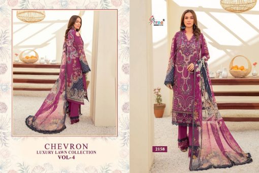 Shree Fabs Chevron Luxury Lawn Collection Vol 4 Salwar Suit Wholesale Catalog 8 Pcs 11 510x342 - Shree Fabs Chevron Luxury Lawn Collection Vol 4 Salwar Suit Wholesale Catalog 8 Pcs