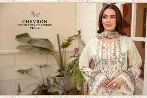 Shree Fabs Chevron Luxury Lawn Collection Vol 4 Salwar Suit Wholesale Catalog 8 Pcs 14 510x342 - Shree Fabs Chevron Luxury Lawn Collection Vol 4 Salwar Suit Wholesale Catalog 8 Pcs