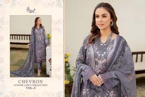 Shree Fabs Chevron Luxury Lawn Collection Vol 4 Salwar Suit Wholesale Catalog 8 Pcs 16 510x342 - Shree Fabs Chevron Luxury Lawn Collection Vol 4 Salwar Suit Wholesale Catalog 8 Pcs