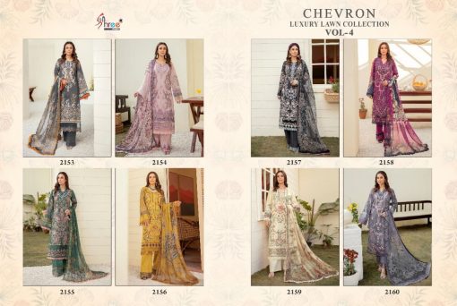 Shree Fabs Chevron Luxury Lawn Collection Vol 4 Salwar Suit Wholesale Catalog 8 Pcs 18 510x342 - Shree Fabs Chevron Luxury Lawn Collection Vol 4 Salwar Suit Wholesale Catalog 8 Pcs