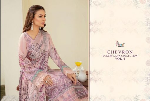 Shree Fabs Chevron Luxury Lawn Collection Vol 4 Salwar Suit Wholesale Catalog 8 Pcs 3 510x342 - Shree Fabs Chevron Luxury Lawn Collection Vol 4 Salwar Suit Wholesale Catalog 8 Pcs