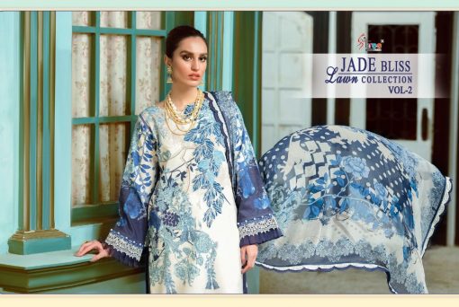 Shree Fabs Jade Bliss Lawn Collection Vol 2 Salwar Suit Wholesale Catalog 8 Pcs 16 510x342 - Shree Fabs Jade Bliss Lawn Collection Vol 2 Salwar Suit Wholesale Catalog 8 Pcs