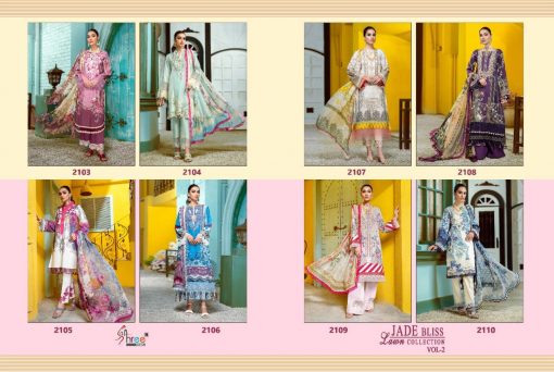 Shree Fabs Jade Bliss Lawn Collection Vol 2 Salwar Suit Wholesale Catalog 8 Pcs 18 510x342 - Shree Fabs Jade Bliss Lawn Collection Vol 2 Salwar Suit Wholesale Catalog 8 Pcs