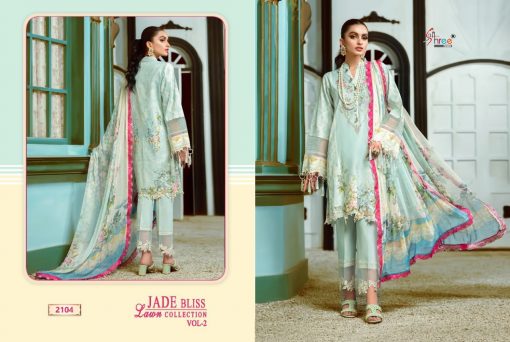 Shree Fabs Jade Bliss Lawn Collection Vol 2 Salwar Suit Wholesale Catalog 8 Pcs 4 510x342 - Shree Fabs Jade Bliss Lawn Collection Vol 2 Salwar Suit Wholesale Catalog 8 Pcs