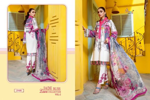 Shree Fabs Jade Bliss Lawn Collection Vol 2 Salwar Suit Wholesale Catalog 8 Pcs 6 510x342 - Shree Fabs Jade Bliss Lawn Collection Vol 2 Salwar Suit Wholesale Catalog 8 Pcs