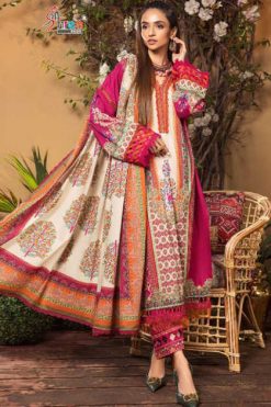 Shree Fabs Mariya B MPrint Vol 12 NX Salwar Suit Wholesale Catalog 5 Pcs
