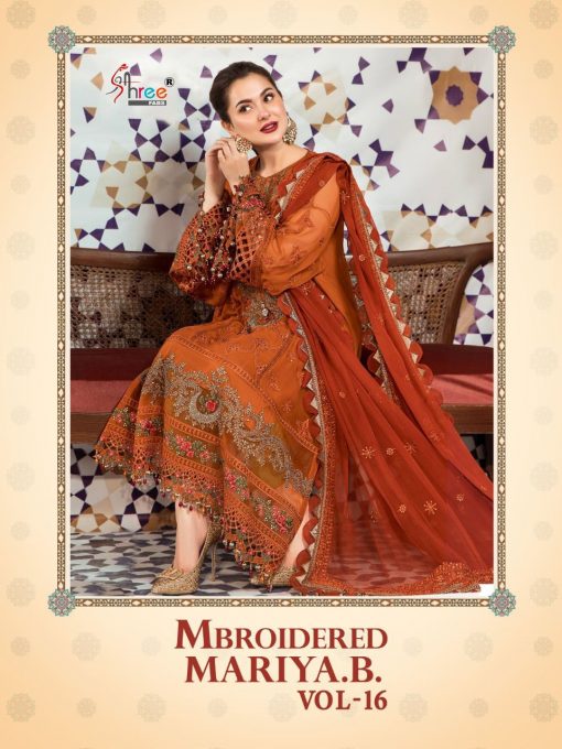 Shree Fabs Mbroidered Mariya B Vol 16 Salwar Suit Wholesale Catalog 3 Pcs 1 510x680 - Shree Fabs Mbroidered Mariya B Vol 16 Salwar Suit Wholesale Catalog 3 Pcs