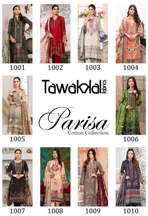 Tawakkal Parisa Cotton Collection Salwar Suit Wholesale Catalog 10 Pcs 17 510x742 - Tawakkal Parisa Cotton Collection Salwar Suit Wholesale Catalog 10 Pcs
