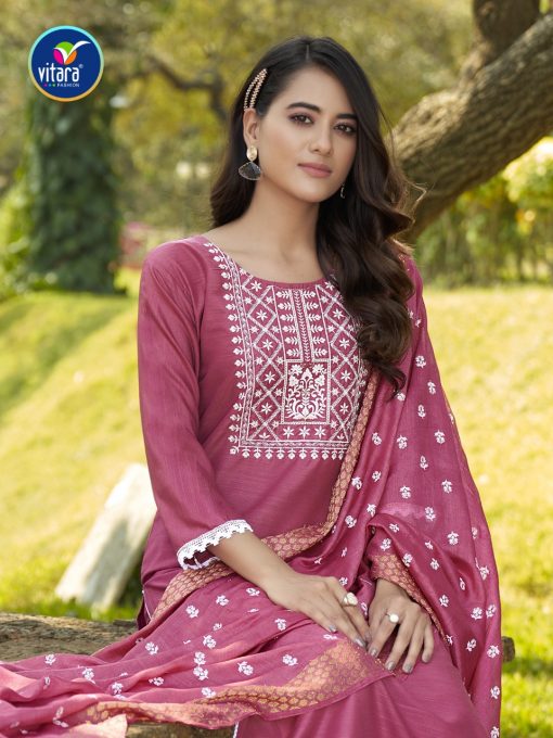 Vitara Berlin Kurti with Dupatta Bottom Wholesale Catalog 4 Pcs 3 510x680 - Vitara Berlin Kurti with Dupatta Bottom Wholesale Catalog 4 Pcs