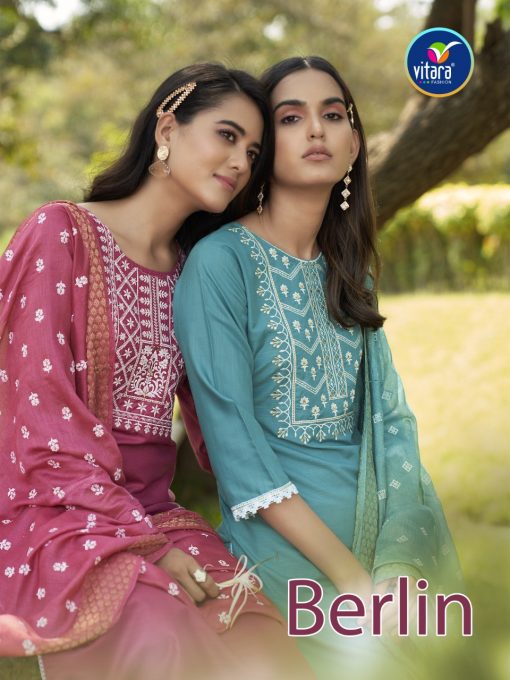 Vitara Berlin Kurti with Dupatta Bottom Wholesale Catalog 4 Pcs 5 510x680 - Vitara Berlin Kurti with Dupatta Bottom Wholesale Catalog 4 Pcs