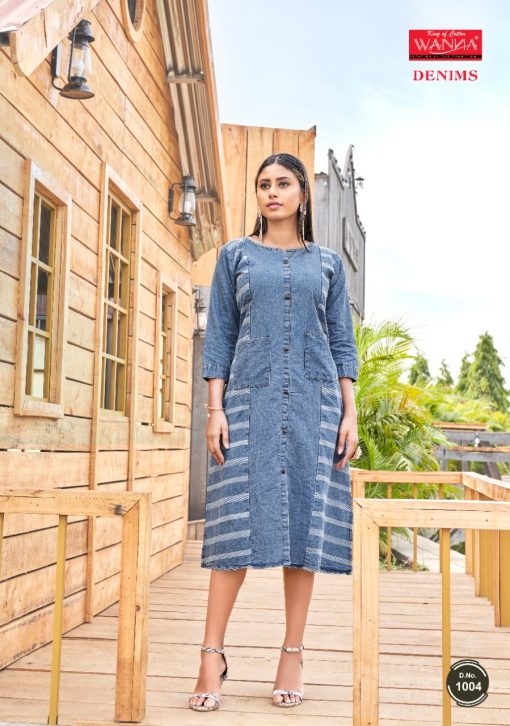 Wanna Denims Kurti Wholesale Catalog 6 Pcs 9 510x726 - Wanna Denims Kurti Wholesale Catalog 6 Pcs