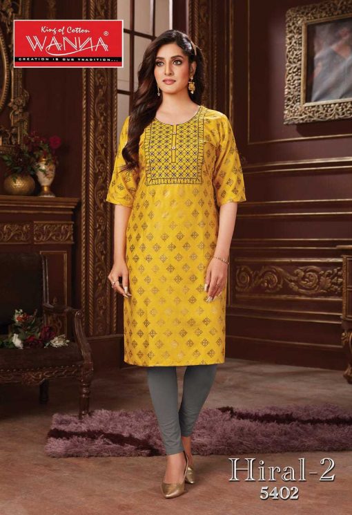 Wanna Hiral Vol 2 Kurti Wholesale Catalog 7 Pcs 4 1 510x745 - Wanna Hiral Vol 2 Kurti Wholesale Catalog 7 Pcs