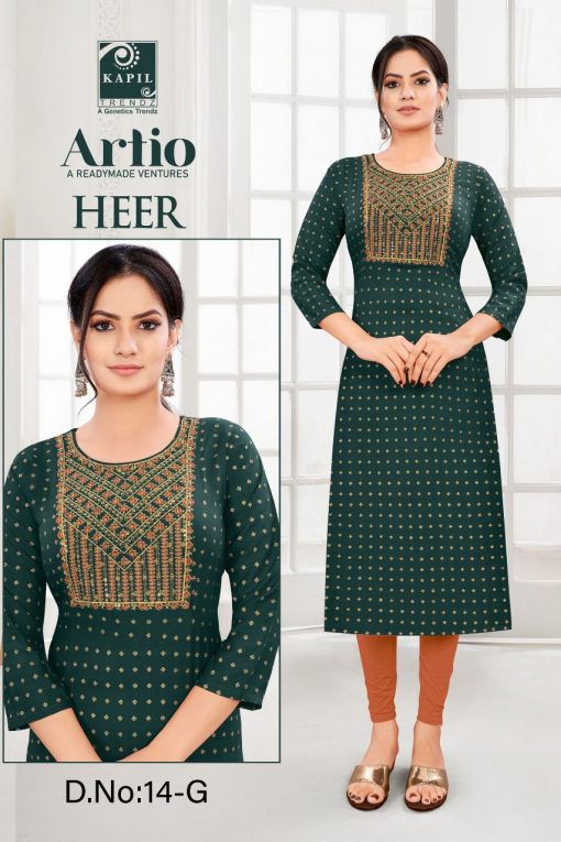 Artio Heer by Kapil Trendz Kurti Wholesale Catalog 8 Pcs 3 510x765 - Artio Heer by Kapil Trendz Kurti Wholesale Catalog 32 Pcs