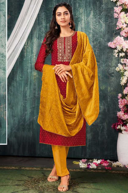 Artio Queen by Kapil Trendz Readymade Salwar Suit Wholesale Catalog 6 Pcs