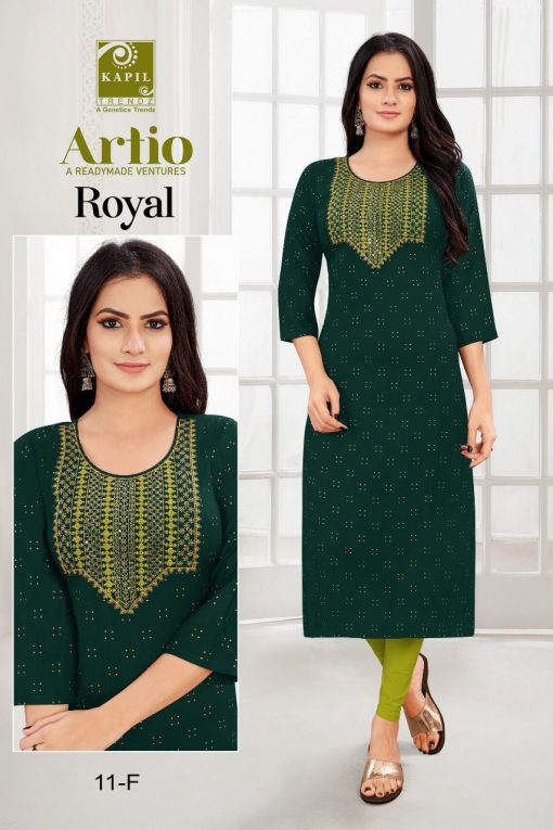 Artio Royal by Kapil Trendz Kurti Wholesale Catalog 32 Pcs 4 510x765 - Artio Royal by Kapil Trendz Kurti Wholesale Catalog 32 Pcs