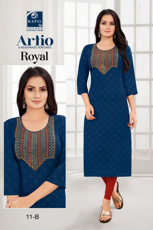 Artio Royal by Kapil Trendz Kurti Wholesale Catalog 32 Pcs 5 510x765 - Artio Royal by Kapil Trendz Kurti Wholesale Catalog 32 Pcs