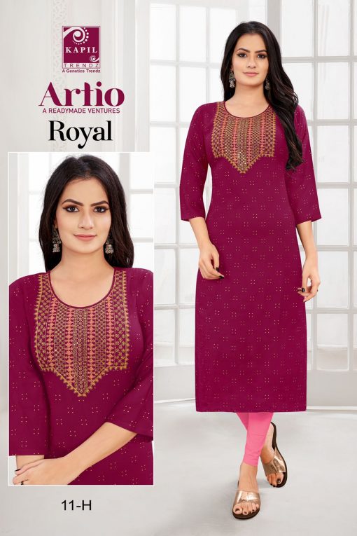 Artio Royal by Kapil Trendz Kurti Wholesale Catalog 32 Pcs 7 510x765 - Artio Royal by Kapil Trendz Kurti Wholesale Catalog 32 Pcs