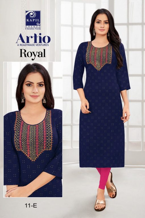 Artio Royal by Kapil Trendz Kurti Wholesale Catalog 32 Pcs 8 510x765 - Artio Royal by Kapil Trendz Kurti Wholesale Catalog 32 Pcs