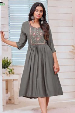 Blue Hills Ice Vol 3 Kurti Wholesale Catalog 2 Pcs