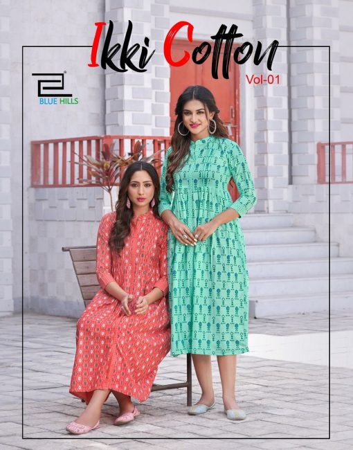 Blue Hills Ikke Cotton Vol 1 Kurti Wholesale Catalog 6 Pcs 7 510x650 - Blue Hills Ikke Cotton Vol 1 Kurti Wholesale Catalog 6 Pcs