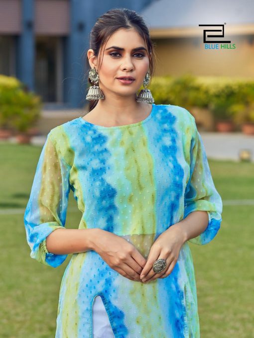 Blue Hills Slit Fancy Kurti Wholesale Catalog 4 Pcs 10 510x680 - Blue Hills Slit Fancy Kurti Wholesale Catalog 4 Pcs