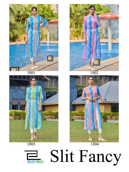 Blue Hills Slit Fancy Kurti Wholesale Catalog 4 Pcs 13 510x680 - Blue Hills Slit Fancy Kurti Wholesale Catalog 4 Pcs