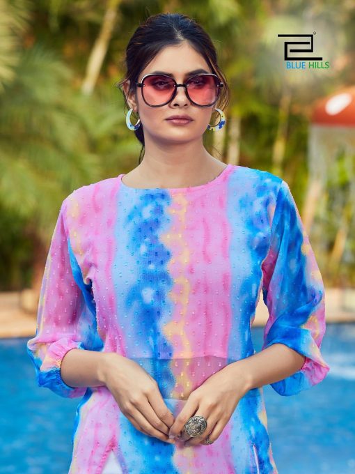 Blue Hills Slit Fancy Kurti Wholesale Catalog 4 Pcs 2 510x680 - Blue Hills Slit Fancy Kurti Wholesale Catalog 4 Pcs