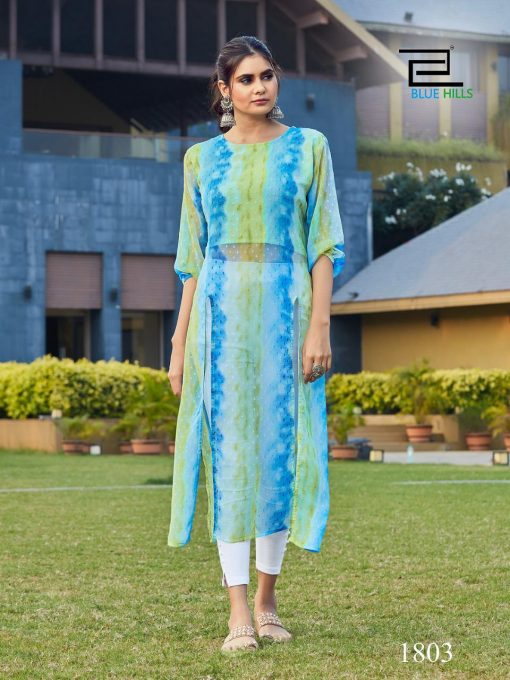 Blue Hills Slit Fancy Kurti Wholesale Catalog 4 Pcs 3 510x680 - Blue Hills Slit Fancy Kurti Wholesale Catalog 4 Pcs