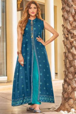 Blue Hills Summer Season Vol 3 Nx Kurti Wholesale Catalog 8 Pcs