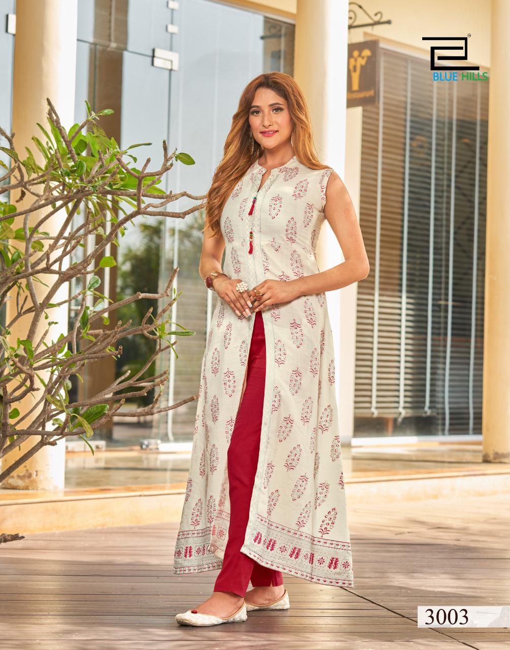 Blue Hills Summer Season Vol 3 Nx Kurti Wholesale Catalog 8 Pcs