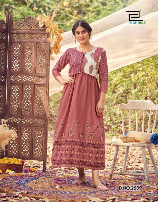 Blue Hills Trend Vol 25 Kurti Wholesale Catalog 10 Pcs 14 510x650 - Blue Hills Trend Vol 25 Kurti Wholesale Catalog 10 Pcs