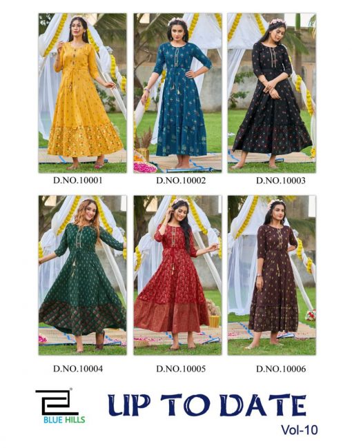 Blue Hills Up To Date Vol 10 Kurti Wholesale Catalog 6 Pcs 8 510x650 - Blue Hills Up To Date Vol 10 Kurti Wholesale Catalog 6 Pcs