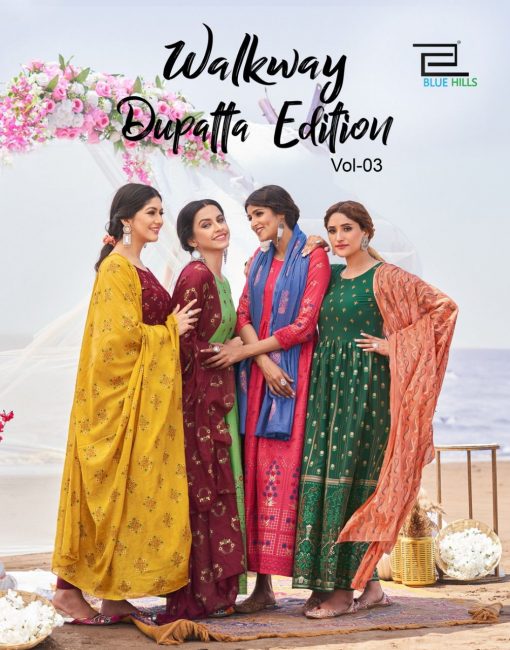 Blue Hills Walkway Dupatta Edition Vol 3 Kurti with Dupatta Wholesale Catalog 10 Pcs 1 510x650 - Blue Hills Walkway Dupatta Edition Vol 3 Kurti with Dupatta Wholesale Catalog 10 Pcs