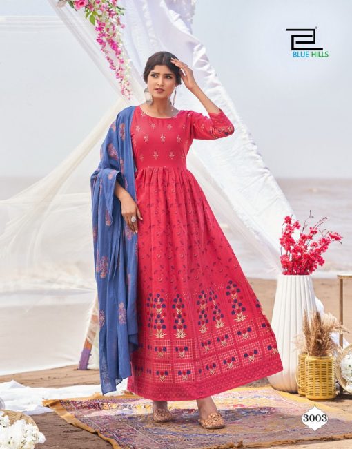 Blue Hills Walkway Dupatta Edition Vol 3 Kurti with Dupatta Wholesale Catalog 10 Pcs 3 510x650 - Blue Hills Walkway Dupatta Edition Vol 3 Kurti with Dupatta Wholesale Catalog 10 Pcs