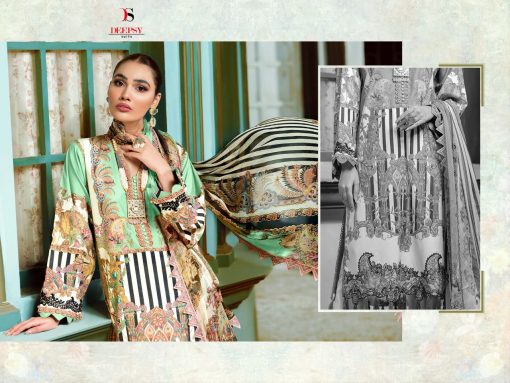 Deepsy Bliss Lawn 22 Vol 2 Salwar Suit Wholesale Catalog 8 Pcs 9 510x383 - Deepsy Bliss Lawn 22 Vol 2 Salwar Suit Wholesale Catalog 8 Pcs