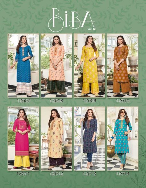 Diya Trends Bibas Vol 12 by Kajal Style Kurti with Palazzo or Pant Wholesale Catalog 14 Pcs 19 510x655 - Diya Trends Biba’s Vol 12 by Kajal Style Kurti with Palazzo or Pant Wholesale Catalog 14 Pcs