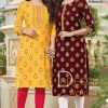 Diya Trends Victoria Vol 5 by Kajal Style Kurti Wholesale Catalog 10 Pcs