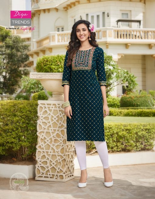 Diya Trends Victoria Vol 5 by Kajal Style Kurti Wholesale Catalog 10 Pcs 7 510x655 - Diya Trends Victoria Vol 5 by Kajal Style Kurti Wholesale Catalog 10 Pcs