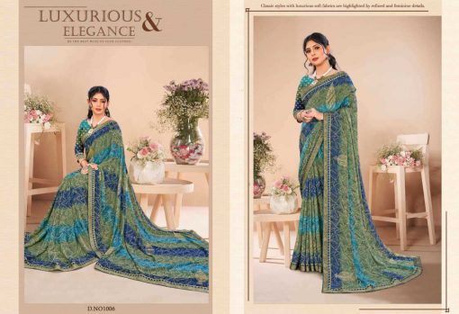 Hi Selection Golden Leaf Saree Sari Wholesale Catalog 8 Pcs 6 510x349 - Hi Selection Golden Leaf Saree Sari Wholesale Catalog 8 Pcs