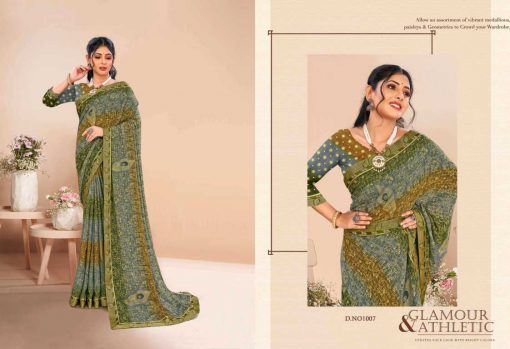 Hi Selection Golden Leaf Saree Sari Wholesale Catalog 8 Pcs 7 510x349 - Hi Selection Golden Leaf Saree Sari Wholesale Catalog 8 Pcs