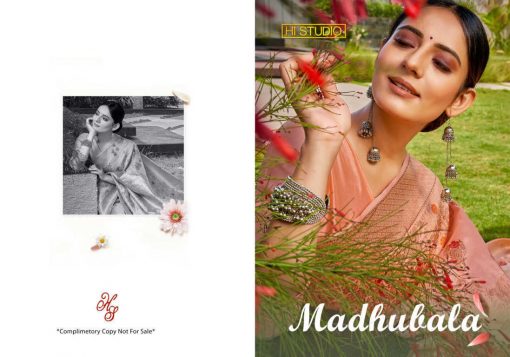 Hi Studio Madhubala Saree Sari Wholesale Catalog 4 Pcs 1 510x357 - Hi Studio Madhubala Saree Sari Wholesale Catalog 4 Pcs