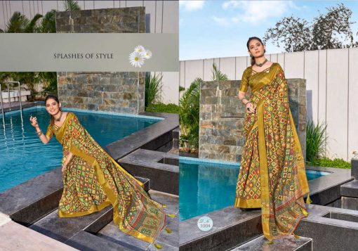 Hi Studio Rangat Saree Sari Wholesale Catalog 8 Pcs 5 510x357 - Hi Studio Rangat Saree Sari Wholesale Catalog 8 Pcs