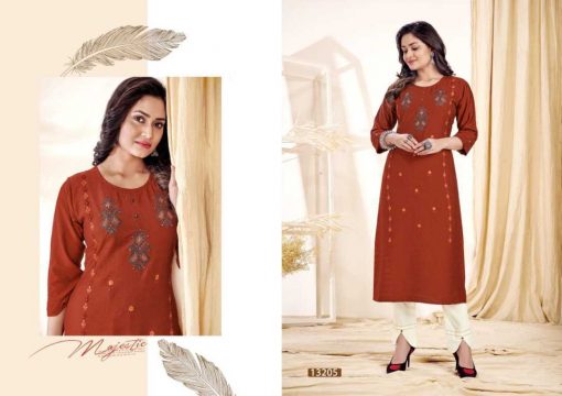 Kalaroop Creamy by Kajree Kurti Wholesale Catalog 6 Pcs 8 510x360 - Kalaroop Creamy by Kajree Kurti Wholesale Catalog 6 Pcs