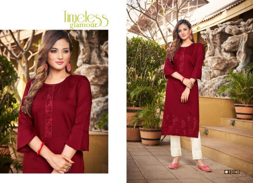 Kalaroop Pima by Kajree Kurti Wholesale Catalog 6 Pcs 4 510x370 - Kalaroop Pima by Kajree Kurti Wholesale Catalog 6 Pcs