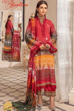 Keval Fab Alija Bandhani Heavy Cotton Vol 4 Salwar Suit Wholesale Catalog 6 Pcs