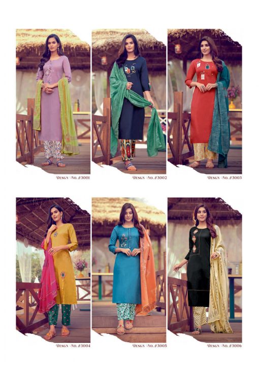 Kiana Kashida Kurti with Dupatta Bottom Wholesale Catalog 8 Pcs 17 510x728 - Kiana Kashida Kurti with Dupatta Bottom Wholesale Catalog 8 Pcs