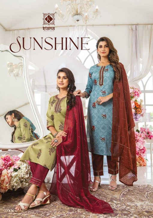 Kiana Sunshine Kurti with Dupatta Bottom Wholesale Catalog 8 Pcs 5 510x725 - Kiana Sunshine Kurti with Dupatta Bottom Wholesale Catalog 8 Pcs