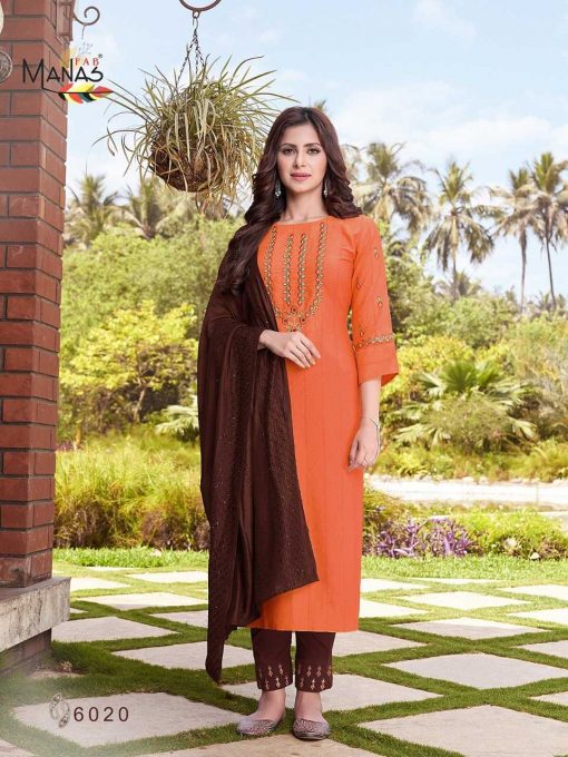 Manas Arina Vol 4 Kurti with Dupatta Bottom Wholesale Catalog 6 Pcs 2 510x680 - Manas Arina Vol 4 Kurti with Dupatta Bottom Wholesale Catalog 6 Pcs