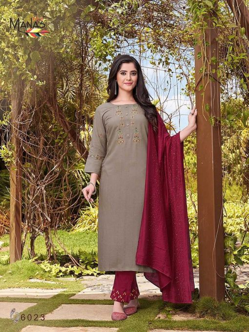 Manas Arina Vol 4 Kurti with Dupatta Bottom Wholesale Catalog 6 Pcs 3 510x680 - Manas Arina Vol 4 Kurti with Dupatta Bottom Wholesale Catalog 6 Pcs